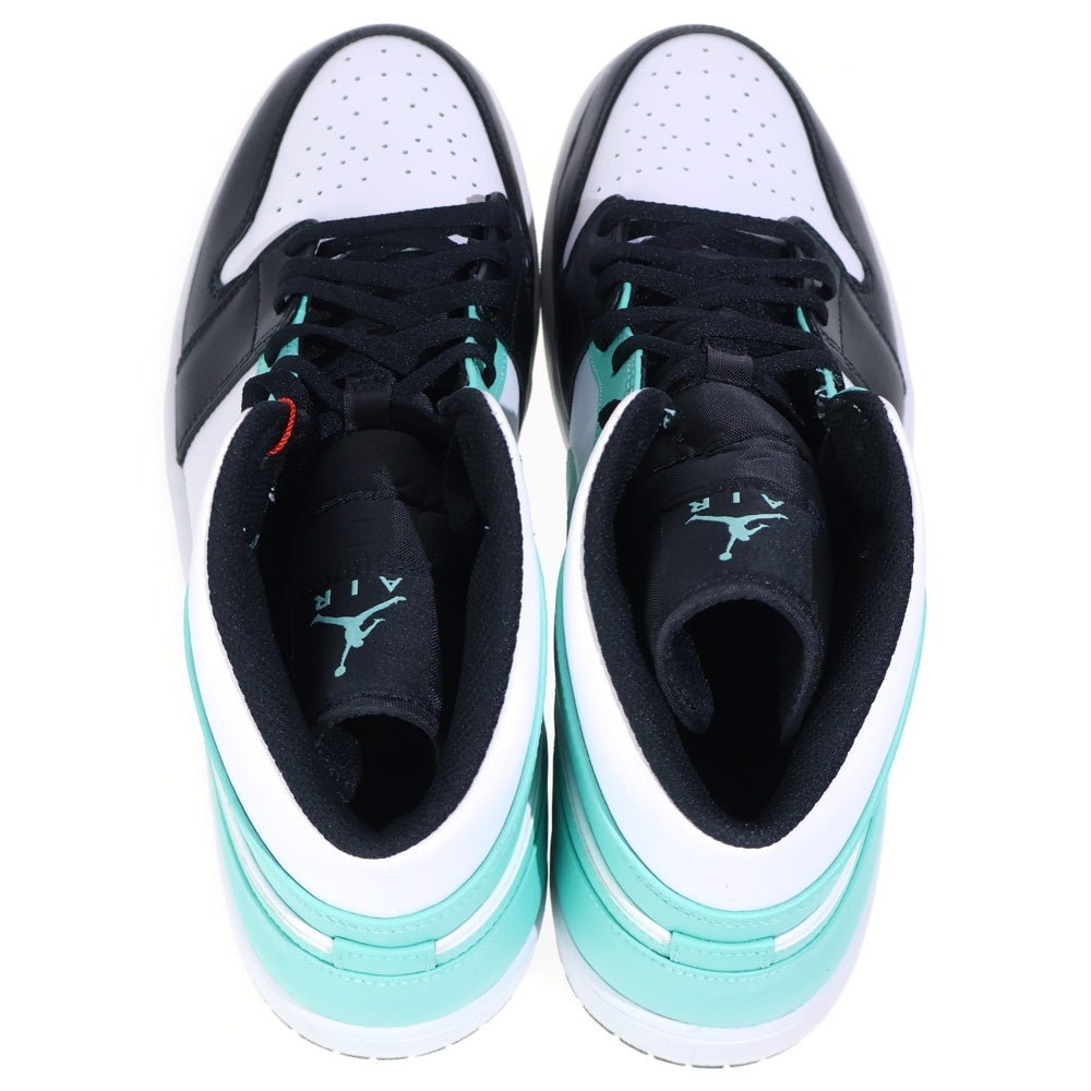 NIKE(ナイキ) AIR JORDAN 1 MID TROPICAL TWIST エアジョーダン1 トロピカルツイスト ミッドカットスニーカー ホワイト/ブルー US14/32cm 554724-132