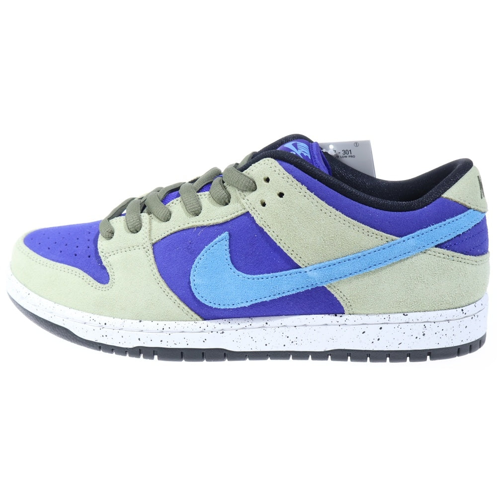 NIKE SB(ナイキエスビー) DUNK LOW PRO CELADON ダンク セラドン ローカットスニーカー ブルー/カーキ US12/30cm BQ6817-301