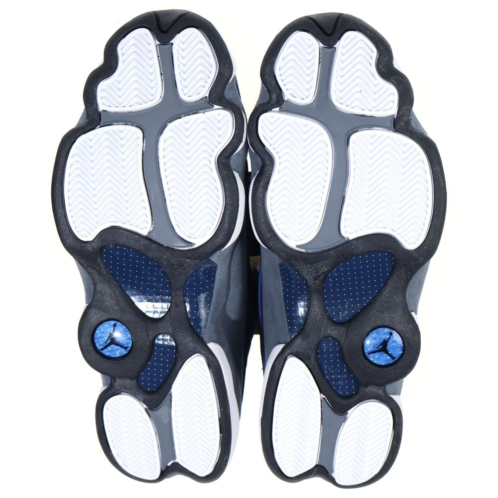 NIKE(ナイキ) AIR JORDAN 13 FLINT GREY エアジョーダン13 フリント グレー ハイカットスニーカー ブルー/ホワイト/グレー US12.5/30.5cm 414571-404