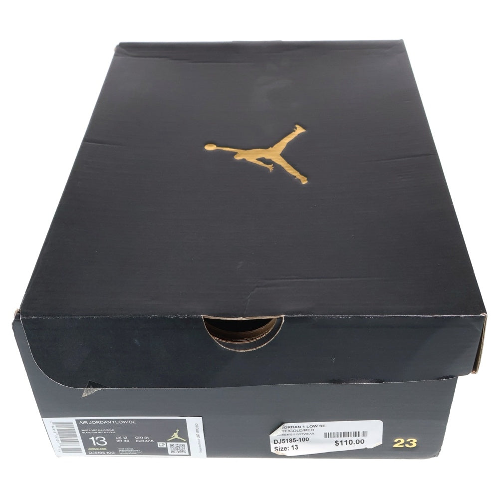 NIKE(ナイキ) AIR JORDAN 1 LOW SE SPADE 2021 エアジョーダン ロー スペード スニーカー シューズ ホワイト/レッド US13/31cm DJ5185-100
