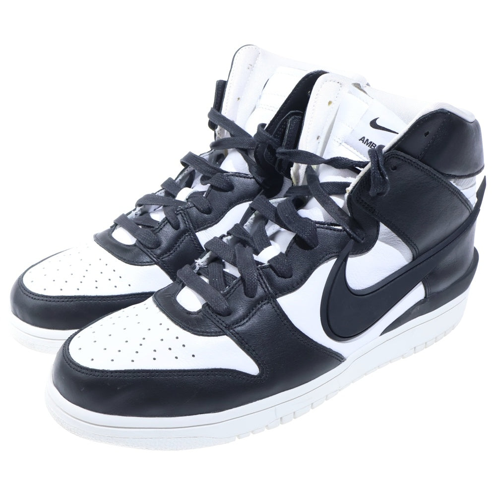NIKE(ナイキ) ×AMBUSH DUNK HIGH アンブッシュ ハイカットスニーカー ブラック/ホワイト US13/31cm CU7544-001