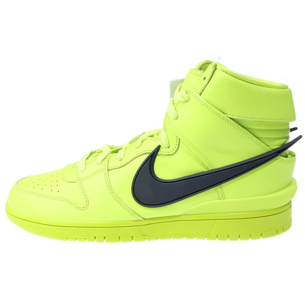 NIKE(ナイキ) ×AMBUSH DUNK HIGH FLASH LIME アンブッシュ ダンク フラッシュライム ハイカットスニーカー グリーン US12/30cm CU7544-300