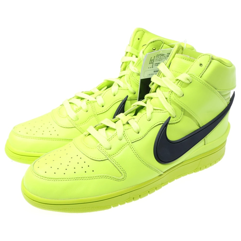 NIKE(ナイキ) ×AMBUSH DUNK HIGH FLASH LIME アンブッシュ ダンク フラッシュライム ハイカットスニーカー グリーン US12/30cm CU7544-300