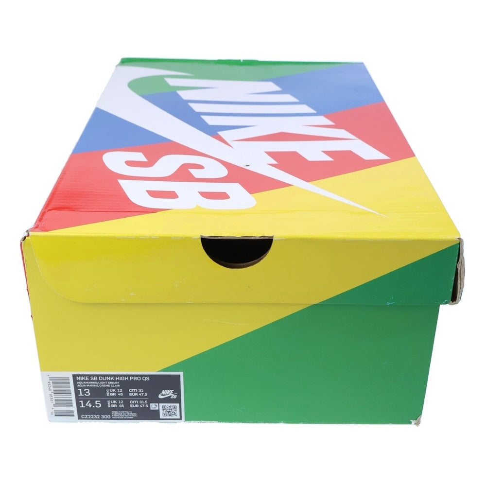 NIKE(ナイキ) DUNK HIGH Hawaii ダンク ハイ ハワイ ハイカットスニーカー ブルー US13/31cm CZ2232-300