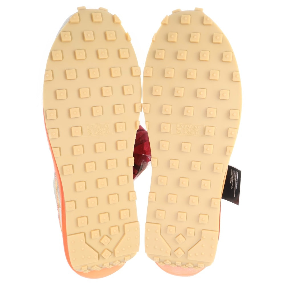 NIKE(ナイキ) ×Sacai ×CLOT LD WAFFLE ORANGE BLAZE クロット サカイ LD ワッフル オレンジブレイズ ローカットスニーカー US12/30cm ベージュ/オレンジ DH1347-100
