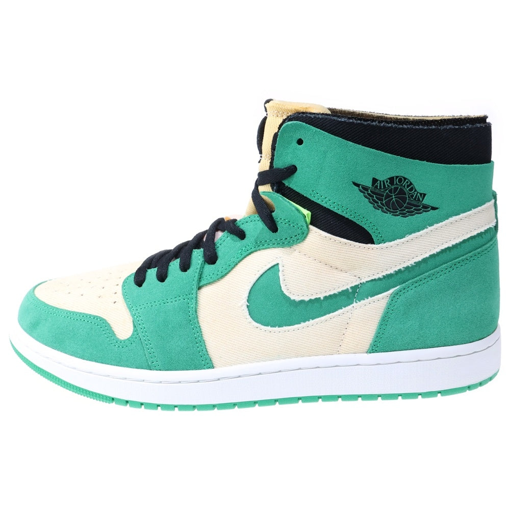 NIKE(ナイキ) AIR JORDAN 1 ZOOM CMFT STADIUM GREEN エアジョーダン1 ズームコンフォート スタジアムグリーン ハイカットスニーカー グリーン/ホワイト US14/32cm CT0978-300