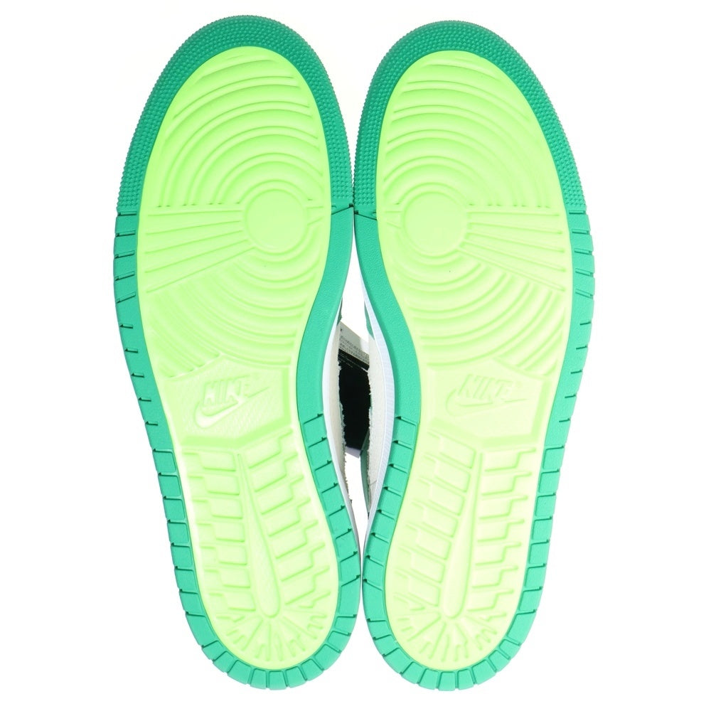 NIKE(ナイキ) AIR JORDAN 1 ZOOM CMFT STADIUM GREEN エアジョーダン1 ズームコンフォート スタジアムグリーン ハイカットスニーカー グリーン/ホワイト US14/32cm CT0978-300