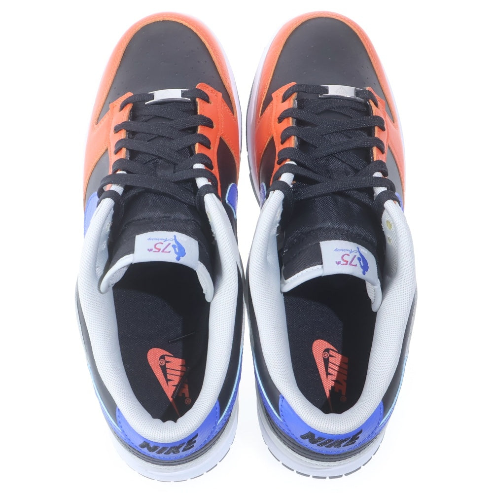 NIKE(ナイキ) ×NBA DUNK LOW EMB 75TH ANNIVERSARY NEW YORK KNICKS エヌビーエー ダンク 75周年 アニバーサリー ローカットスニーカー US12.5/30.5cm DD3363-002