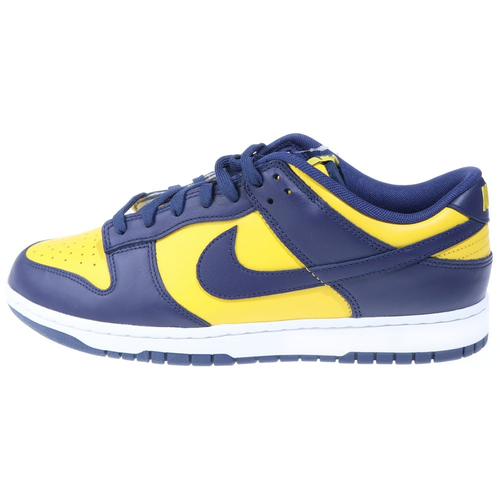 NIKE(ナイキ) DUNK LOW RETRO MICHIGAN ダンク ミシガン ローカットスニーカー イエロー/ネイビー US12/30cm DD1391-700
