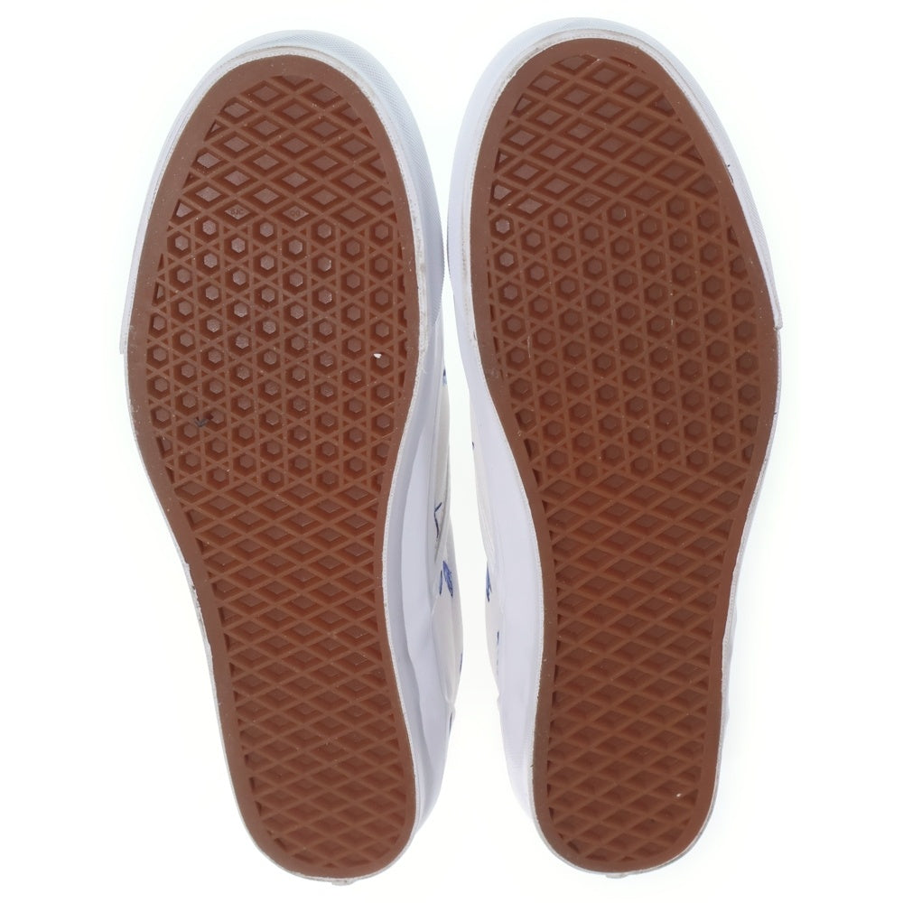 VANS(ヴァンズ) ×VAULT OG CLASSIC SLIP-ON LX FEATHERS キス ボルト クラシック スリッポン フェザーズ ローカットスニーカー ホワイト/ブルー US13/31cm VN0A45JK6BW