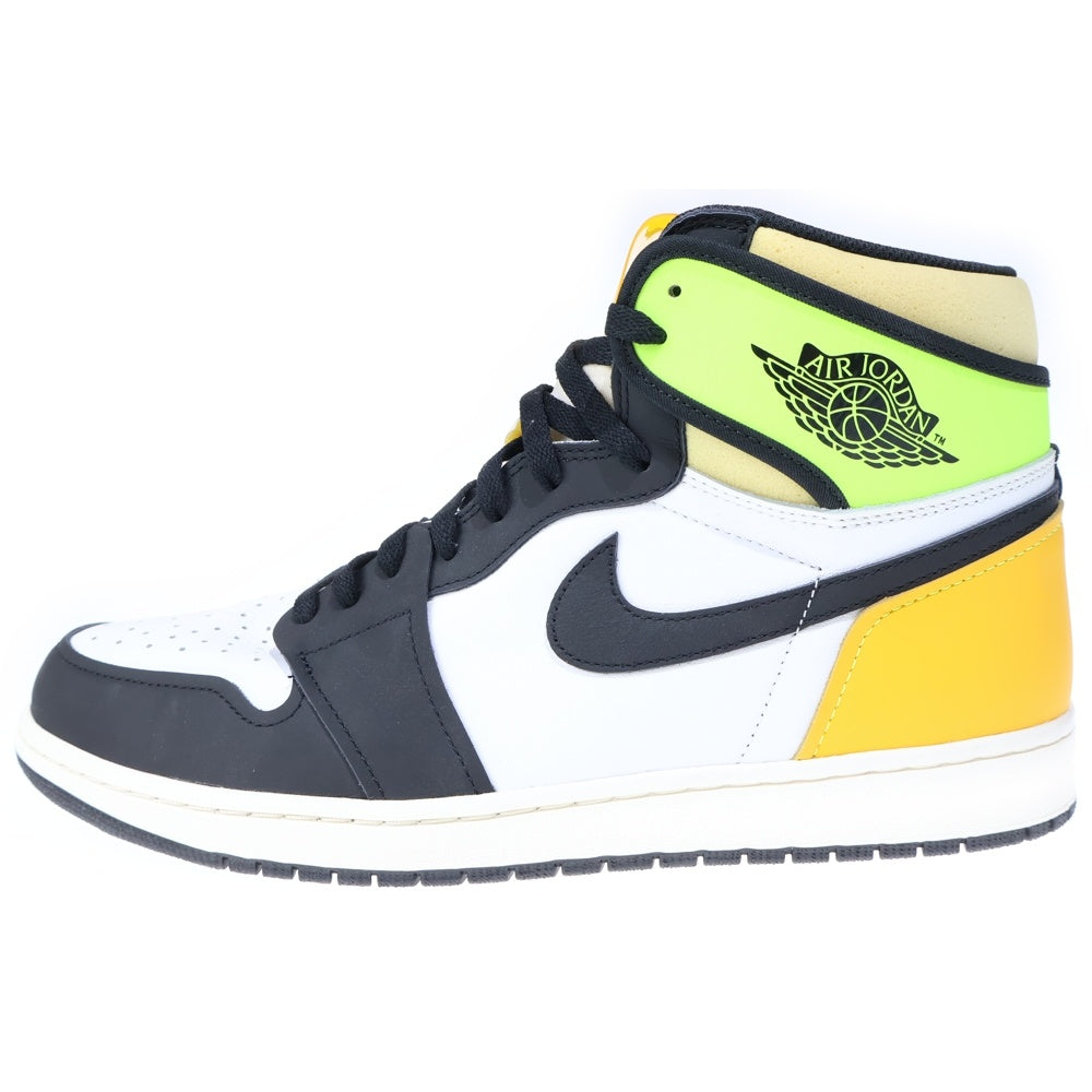 NIKE(ナイキ) AIR JORDAN1 RETRO HIGH OG VOLT GOLD エアジョーダン1 ハイカットスニーカー ボルトゴールド イエロー/ホワイト US14/32cm 555088-118
