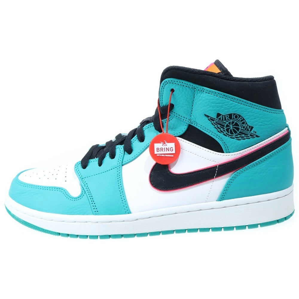 NIKE(ナイキ) AIR JORDAN 1 MID SOUTH BEACH エアジョーダン1 サウスビーチ ミッドカットスニーカー ホワイト/ブルー US13/31cm 852542-306