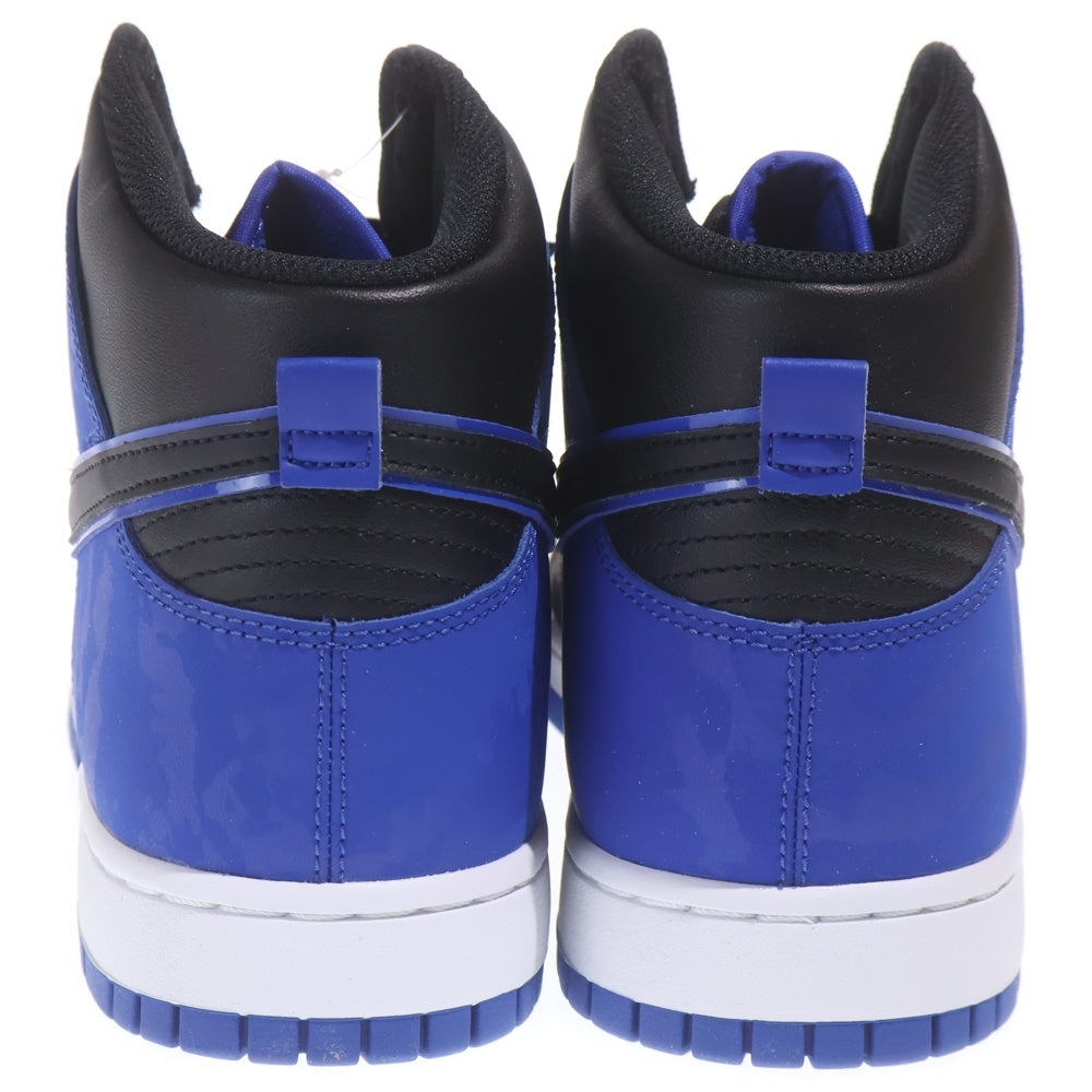 NIKE(ナイキ) DUNK HIGH BLUE CAMO ダンク ブルーカモ ハイカットスニーカー ブラック/ブルー US12/30cm DD3359-001