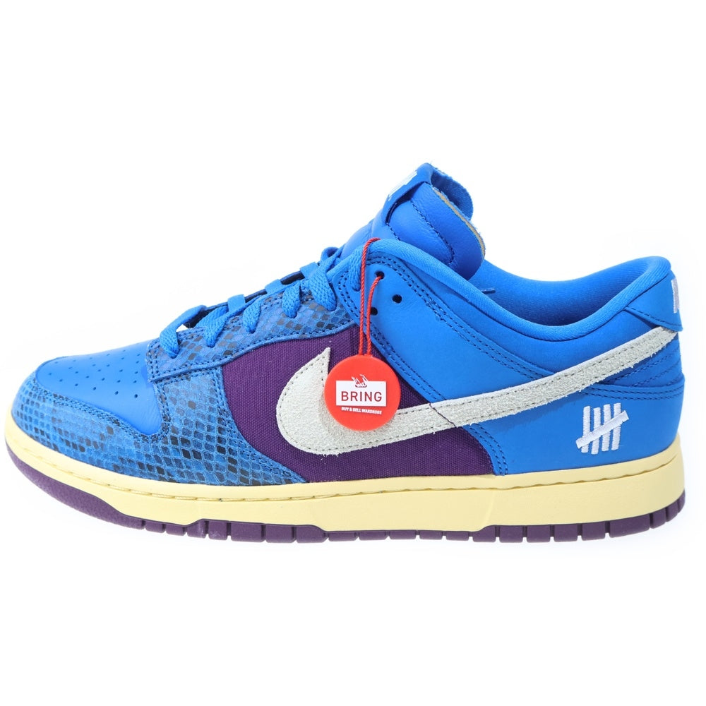 NIKE(ナイキ) ×UNDEFEATED DUNK LOW SP アンディフィーテッド ダンク ローカットスニーカー ブルー US12/30cm DH6508-400