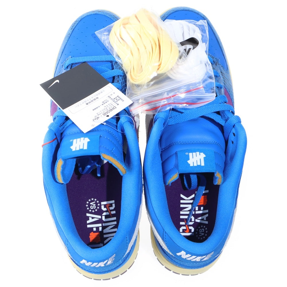 NIKE(ナイキ) ×UNDEFEATED DUNK LOW SP アンディフィーテッド ダンク ローカットスニーカー ブルー US12/30cm DH6508-400