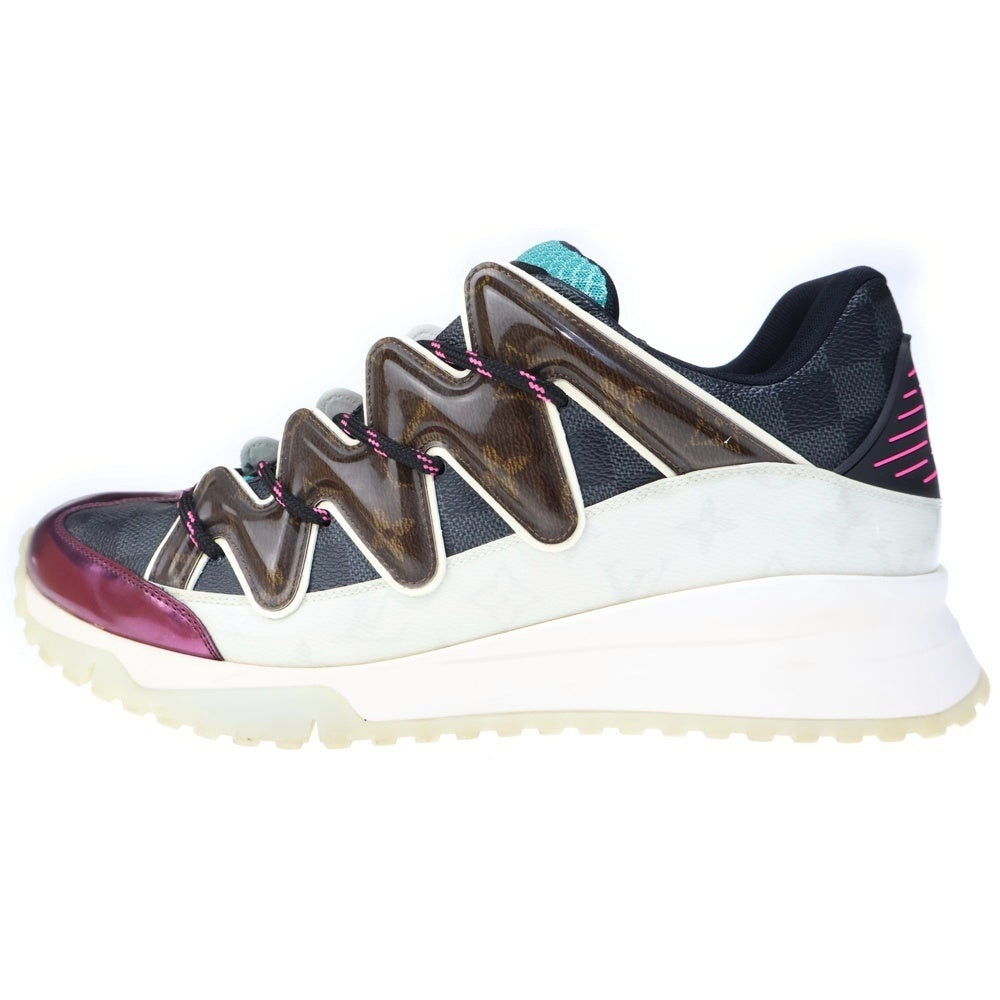 LOUIS VUITTON(ルイヴィトン) 2019 Zig Zag Sneaker ジグザグスニーカー モノグラム ダミエ 素材切替 マルチカラー 12 A4U66/GO0139