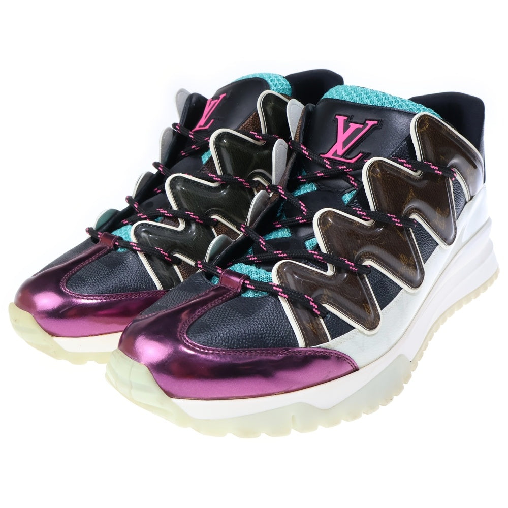 LOUIS VUITTON(ルイヴィトン) 2019 Zig Zag Sneaker ジグザグスニーカー モノグラム ダミエ 素材切替 マルチカラー 12 A4U66/GO0139