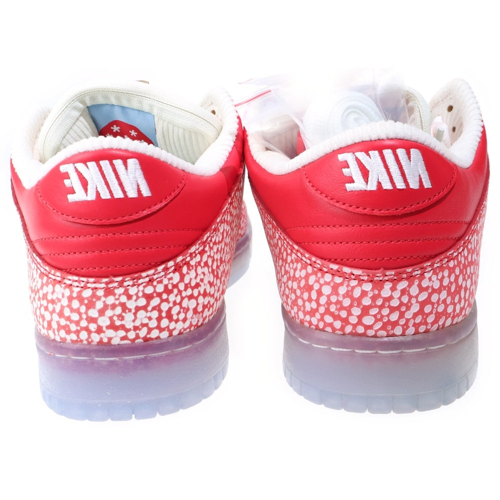 NIKE SB(ナイキエスビー) ×Stingwater Dunk Low Magic Mushroom スティングウォーター ダンクロー スニーカー レッド DH7650-600