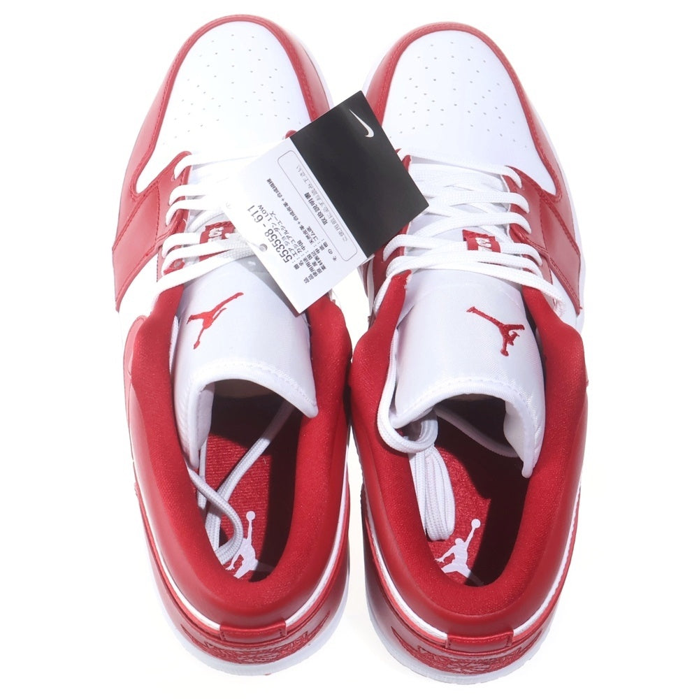 NIKE(ナイキ) AIR JORDAN 1 LOW GYM RED エアジョーダン1 ジムレッド ローカットスニーカー レッド/ホワイト US13/31cm 553558-611