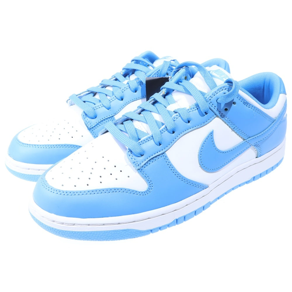 NIKE(ナイキ) DUNK LOW RETRO UNC UNIVERSITY BLUE ダンク レトロ ノースカロライナ ローカットスニーカー ホワイト/ブルー US12/30cm DD1391-102