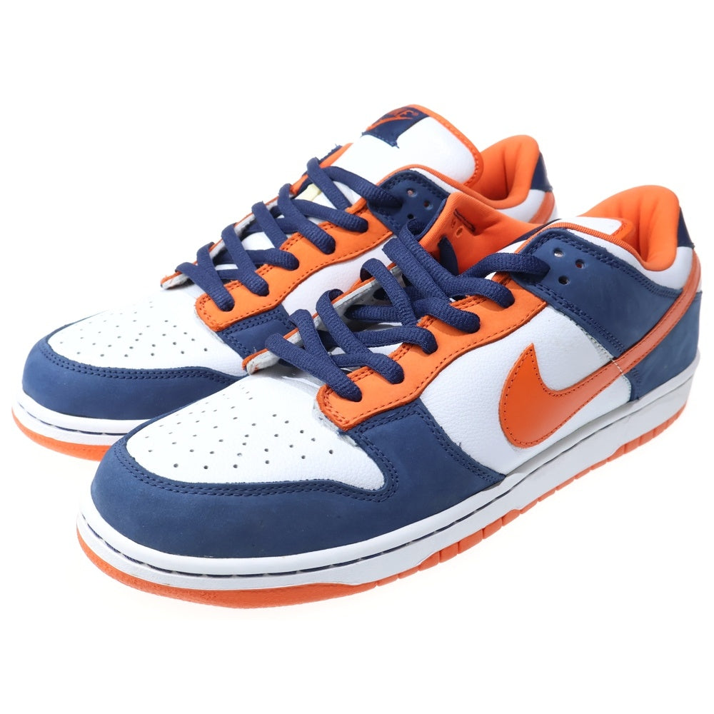 NIKE SB(ナイキエスビー) 【観賞用 2003年製】 DUNK LOW BRONCOS ダンク ブロンコス ローカットスニーカー ホワイト/ネイビー US13/31cm 304292-184