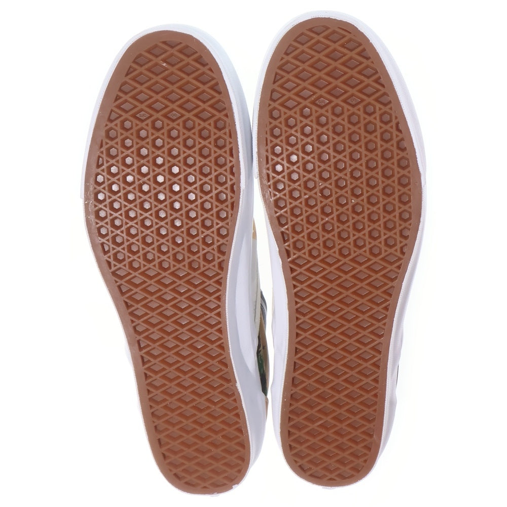 VANS(ヴァンズ) ×VAULT OG CLASSIC SLIP-ON LX TREESCAPE キス ボルト クラシック スリッポン ツリースケープ ローカットスニーカー ホワイト/グリーン US13/31cm VN0A45JK6CD