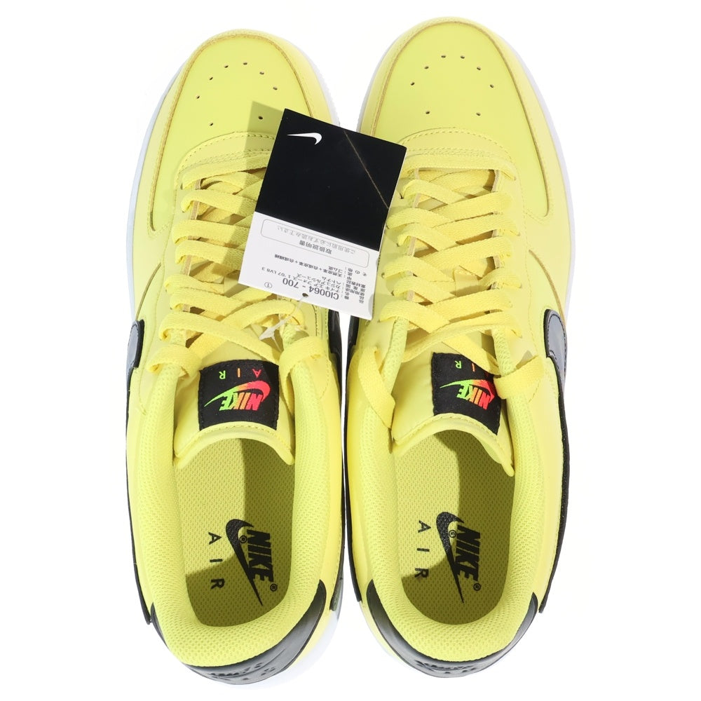 NIKE(ナイキ) AIR FORCE 1 LOW YELLOW PULSE エアフォース1 イエローパルス ローカットスニーカー イエロー US12/31cm CI0064-700