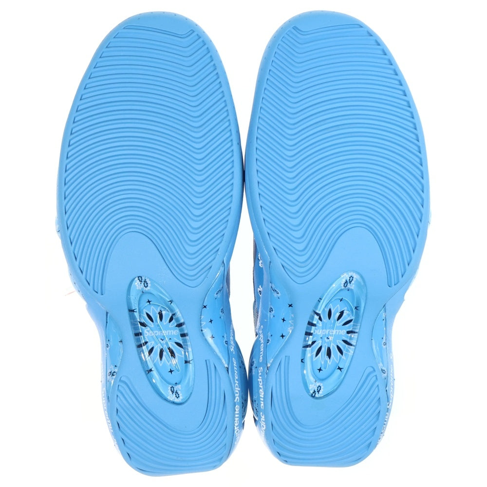 NIKE(ナイキ) 22SS ×SUPREME AIR ZOOM FLIGHT 95 シュプリーム エアズーム フライト ユニバーシティブルー ペイズリー ローカットスニーカー ブルー US13/31cm DJ8604-400