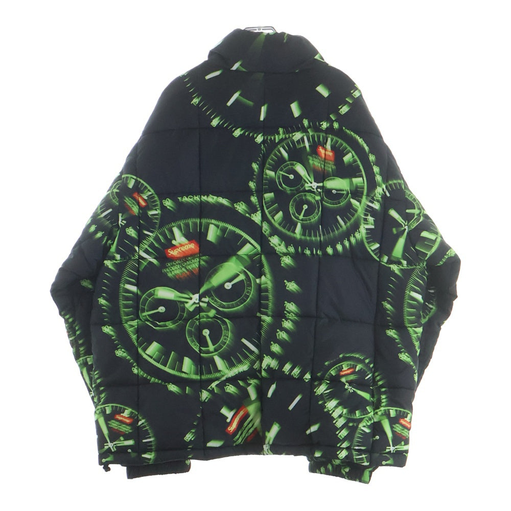 SUPREME(シュプリーム) 20AW Watches Reversible Puffy Jacket ウォッチズ リバーシブル パファージャケット 中綿 ブラック/グリーン