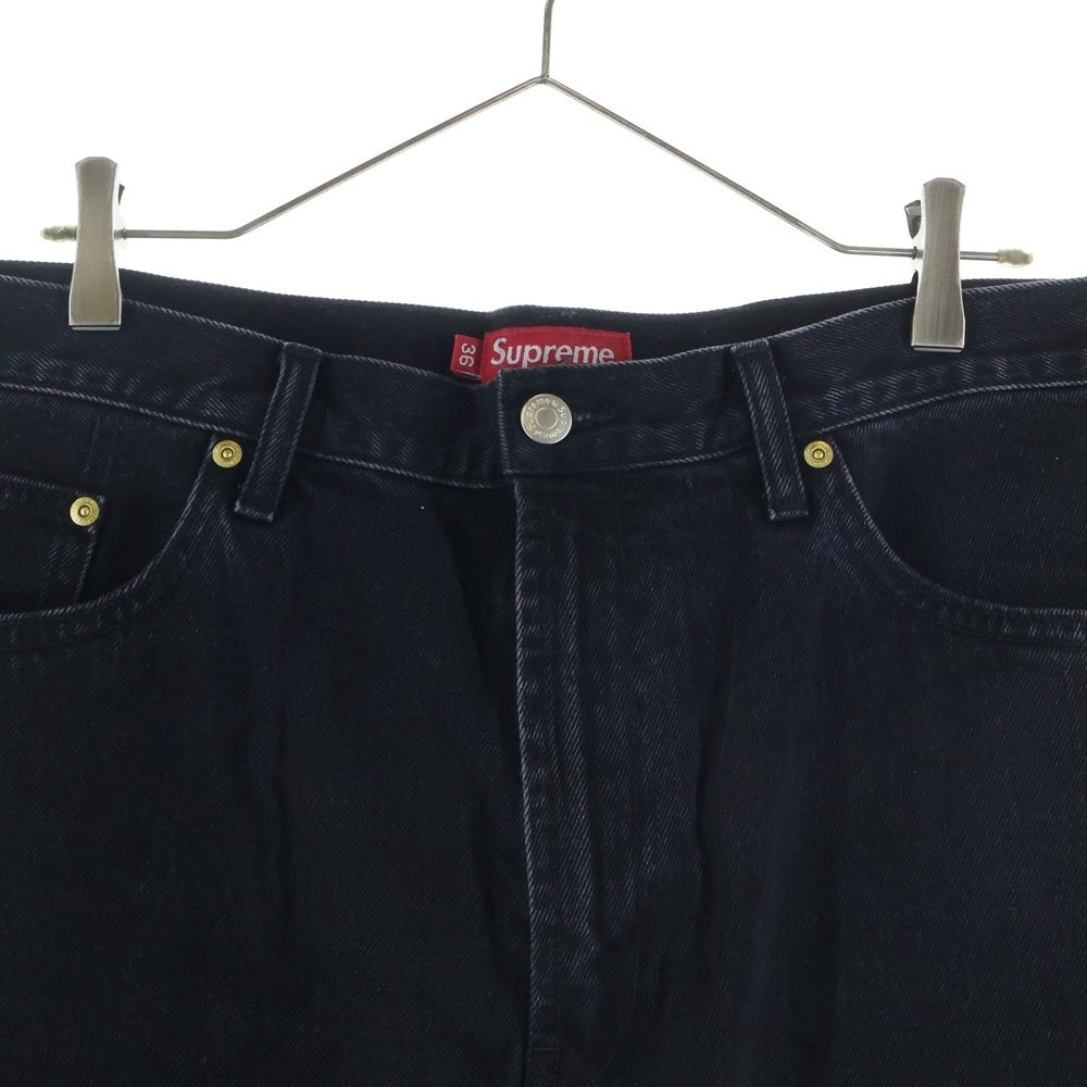 SUPREME(シュプリーム) 22AW BAGGY JEAN バギー ブラック ジーンズ デニムパンツ