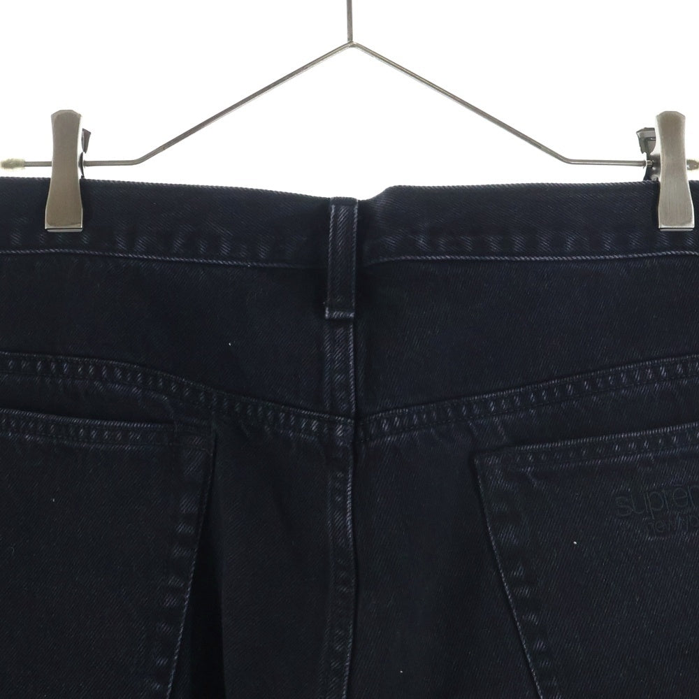 SUPREME(シュプリーム) 22AW BAGGY JEAN バギー ブラック ジーンズ デニムパンツ