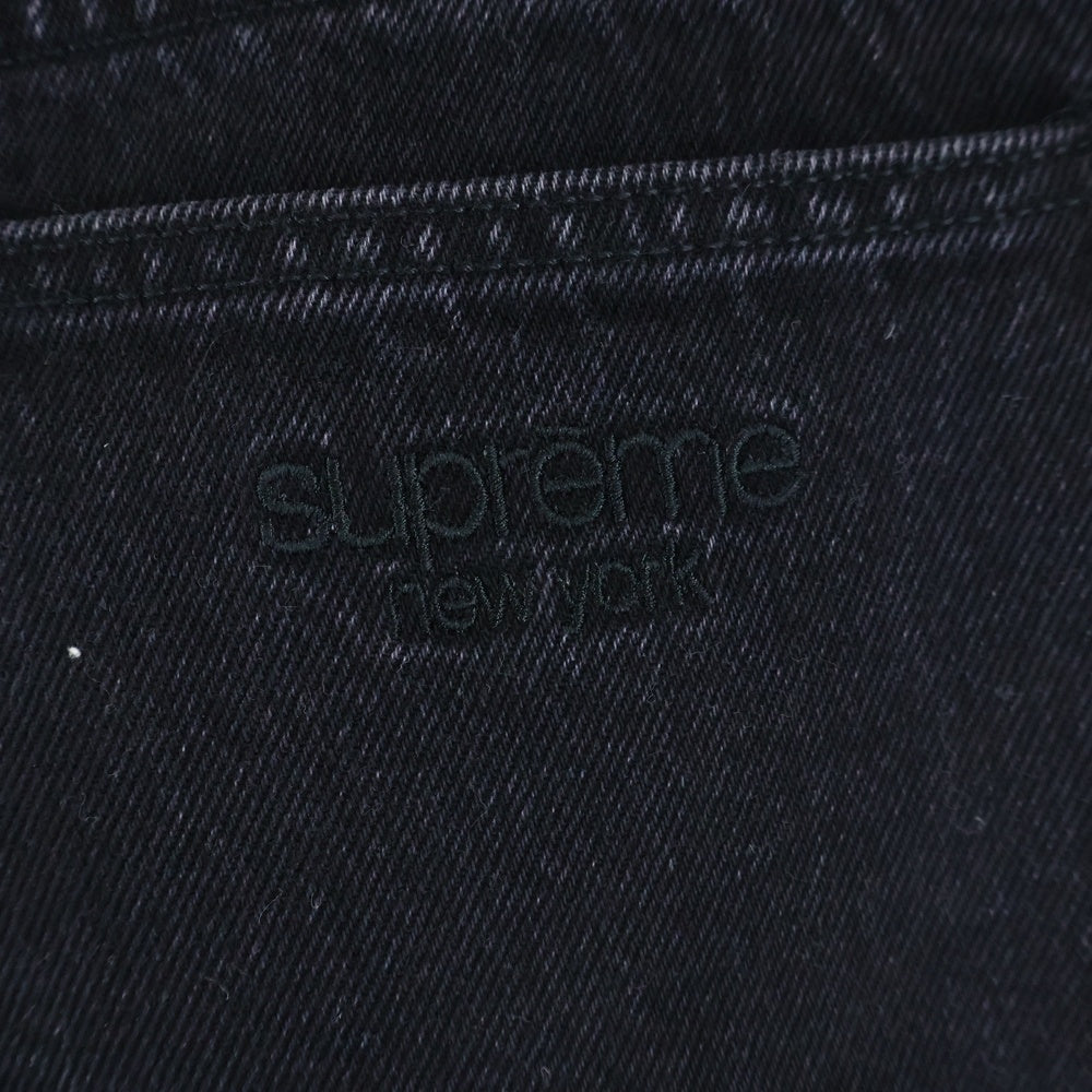 SUPREME(シュプリーム) 22AW BAGGY JEAN バギー ブラック ジーンズ デニムパンツ