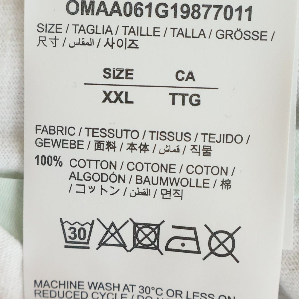 OFF-WHITE(オフホワイト) 19AW ×UNDERCOVER HAND DART S/S T-SHIRT アンダーカバー ハンドダート プリント クルーネック 半袖Tシャツ カットソー ホワイト OMAA061G19877011