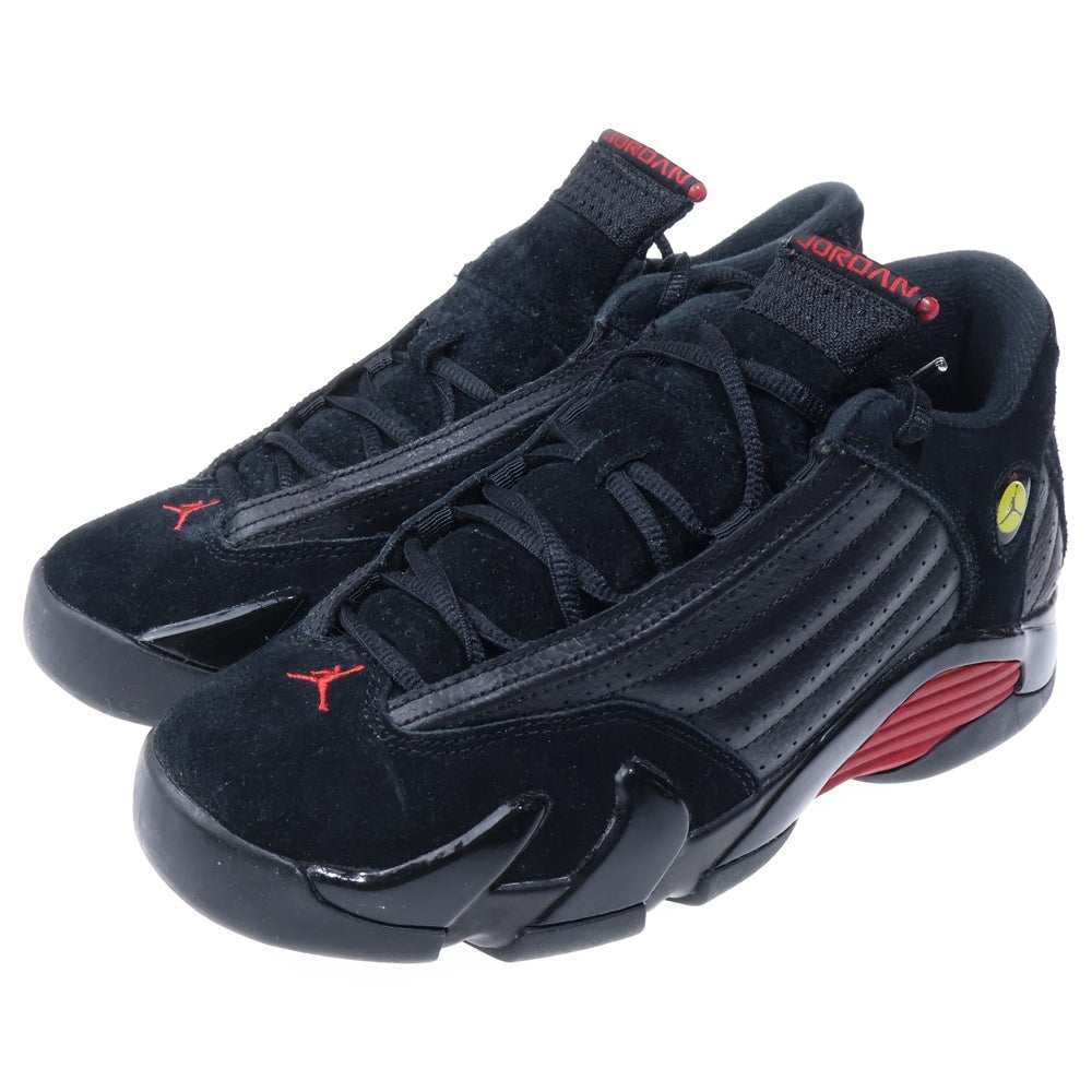 NIKE(ナイキ) AIR JORDAN 14 RETRO BG エアジョーダン 14 ハイカットスニーカーブラック US6.5Y/24.5cm 487524-003 レディース