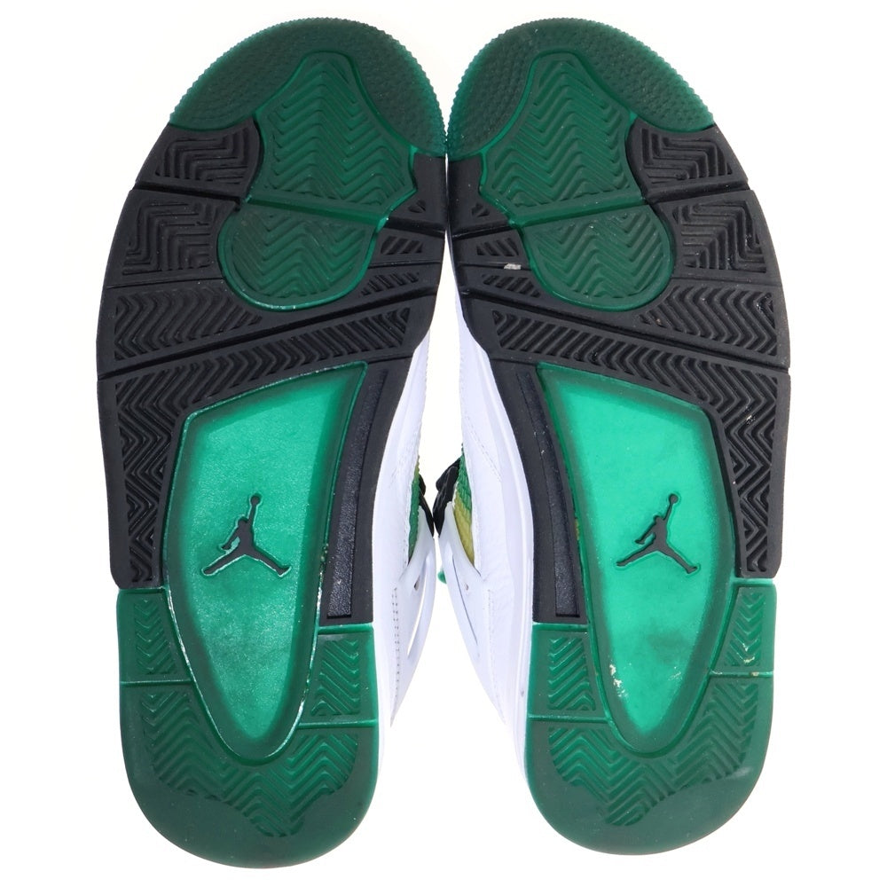 NIKE(ナイキ) WMNS AIR JORDAN 4 RETRO ウィメンズ エアジョーダン 4 レトロ ハイカットスニーカー ホワイト US7.5/24.5cm AQ9129-100 レディース