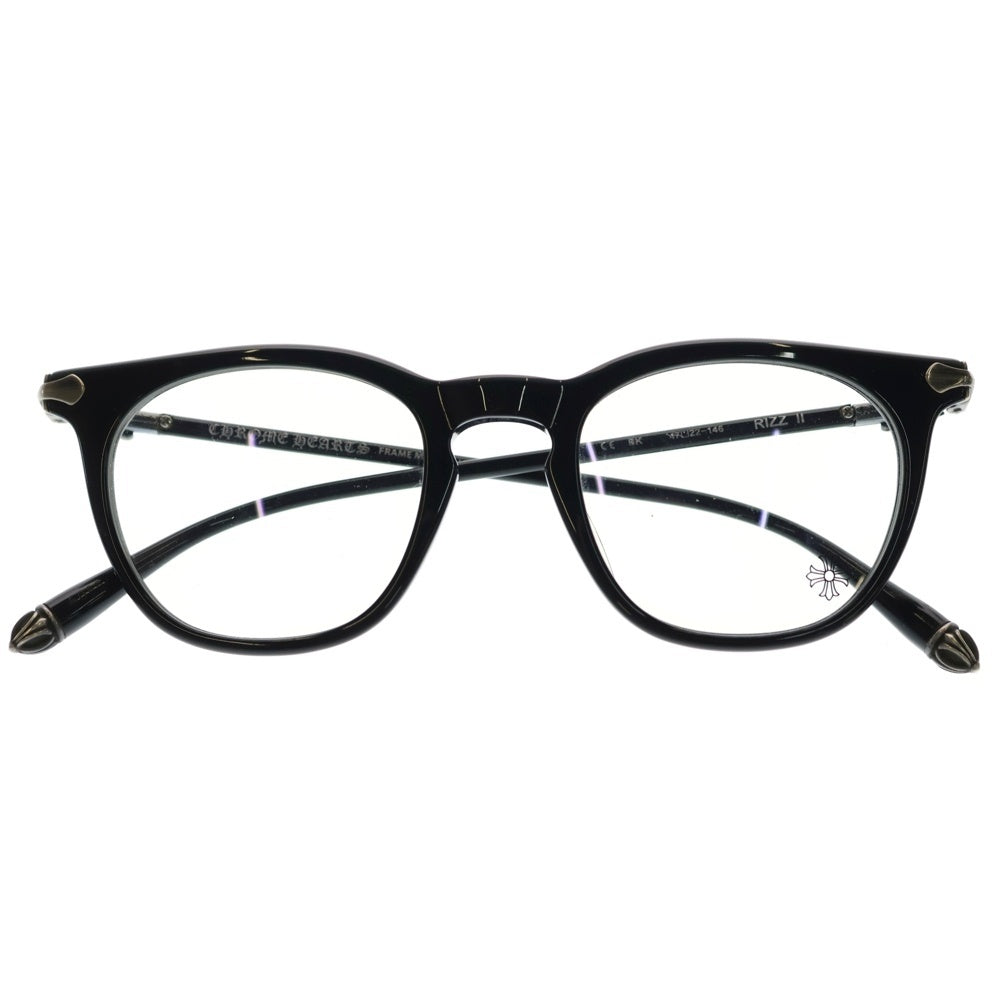 CHROME HEARTS(クロムハーツ) RIZZII リッツ2 ダガーテンプル ブラックフレーム サングラス アイウェア