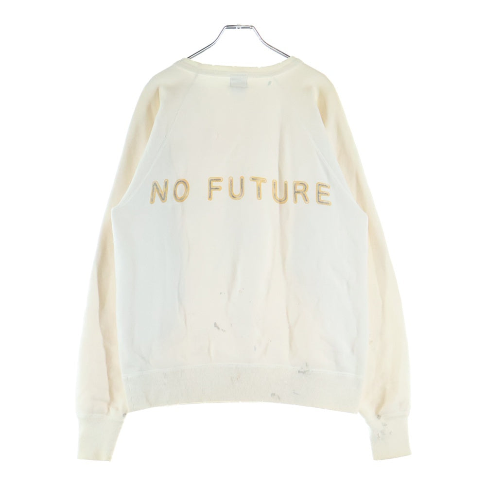 SAINT MICHAEL(セントマイケル) ×KOSUKE KAWAMURA ANTMY OF ANGEL SWEAT SHIRT コウスケカミムラ ヴィンテージ加工 ロゴプリント スウェット トレーナー SM-A21-0000-032