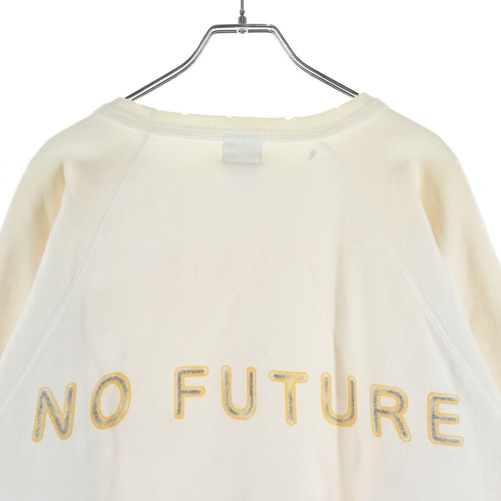 SAINT MICHAEL(セントマイケル) ×KOSUKE KAWAMURA ANTMY OF ANGEL SWEAT SHIRT コウスケカミムラ ヴィンテージ加工 ロゴプリント スウェット トレーナー SM-A21-0000-032