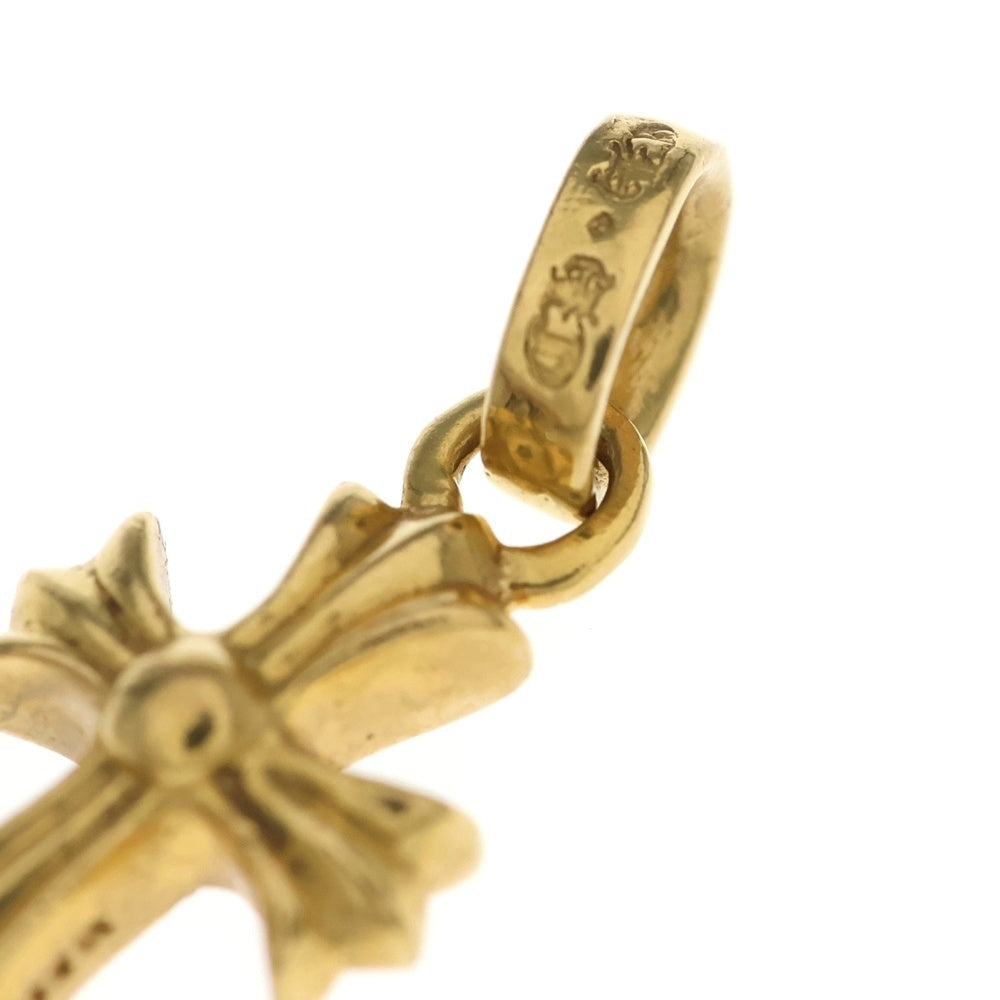 CHROME HEARTS(クロムハーツ) 22K CRS BBYFAT P/DIA ベイビーファットクロス PAVEダイヤ ペンダントトップ ゴールド BCA035