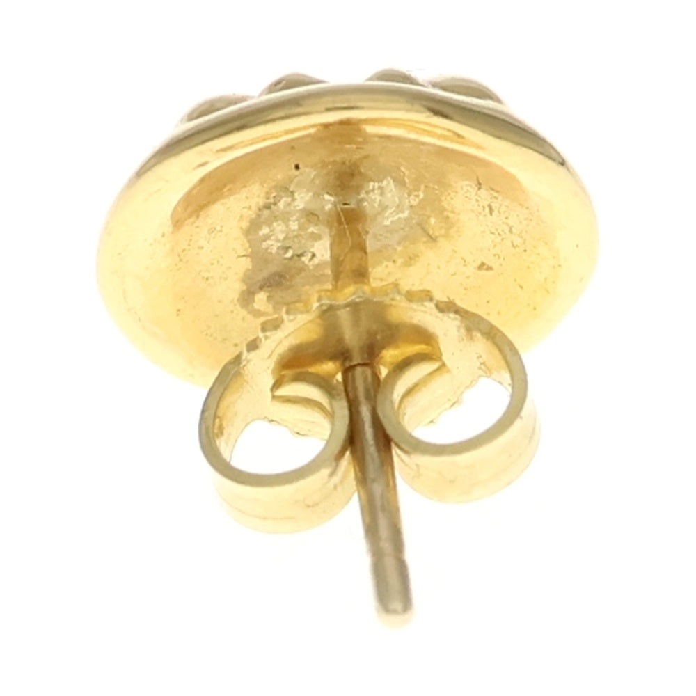 CHROME HEARTS(クロムハーツ) 22K STD CRSBL 1DIA クロスボール スタッドピアス 1ダイヤ ゴールド BCA023