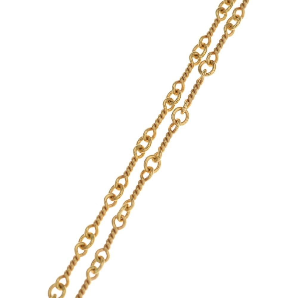 CHROME HEARTS(クロムハーツ) 22K NECKCHAIN T24 ツイストチェーンネックレス 24inch ゴールド