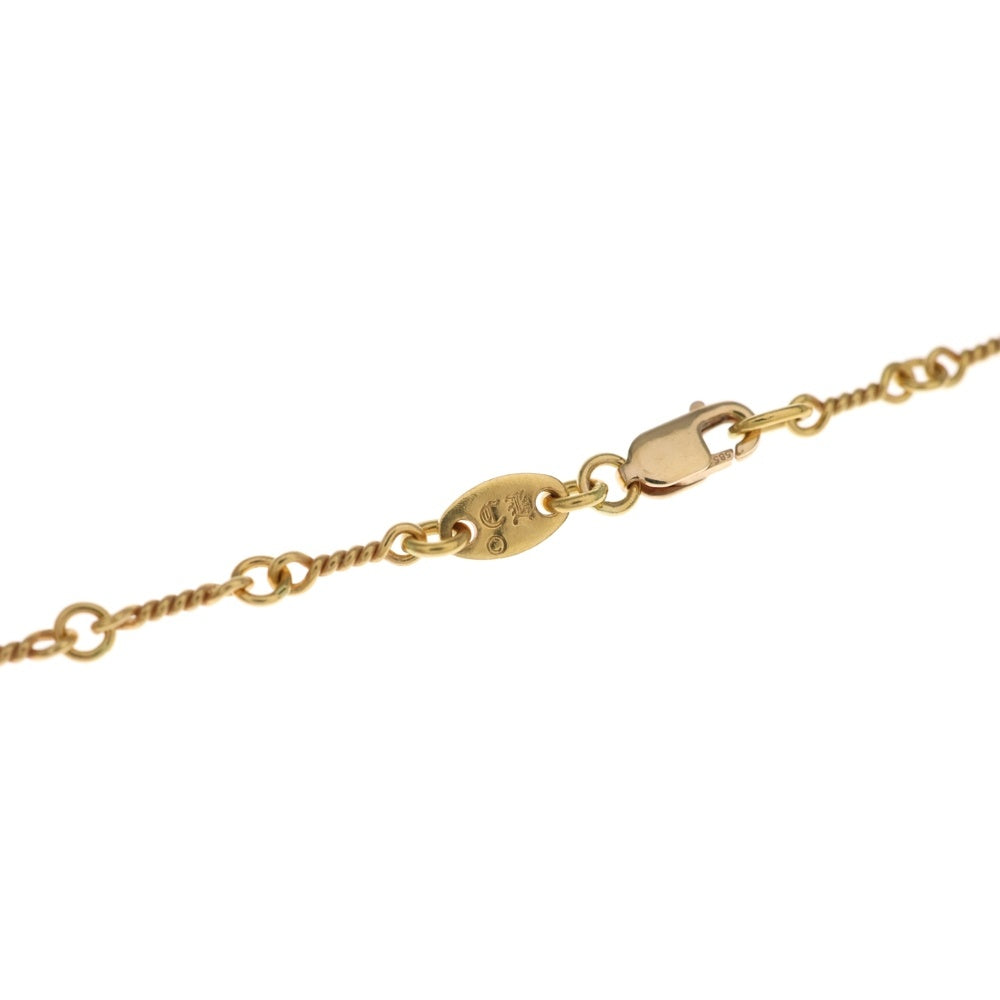 CHROME HEARTS(クロムハーツ) 22K NECKCHAIN T24 ツイストチェーンネックレス 24inch ゴールド
