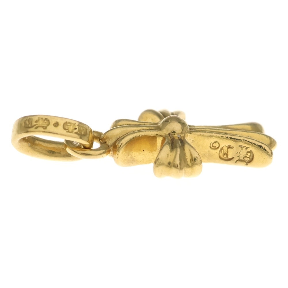 CHROME HEARTS(クロムハーツ) 22K CRS BBYFAT P/DIA ベイビーファットクロス PAVEダイヤ ペンダントトップ ゴールド BCA035
