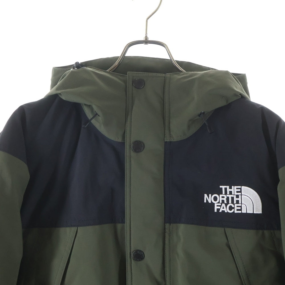 THE NORTH FACE(ザノースフェイス) 22AW GORE-TEX MOUNTAIN DOWN JACKET ゴアテックス マウンテン ジップアップ ダウンジャケット カーキ/ブラック ND92237
