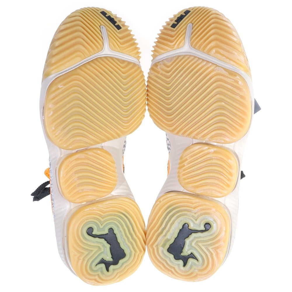 NIKE(ナイキ) ×atmos LEBRON 16 LOW SAFARI アトモス レブロン16 サファリ ローカットスニーカー オレンジ US7/25cm CD9471-800