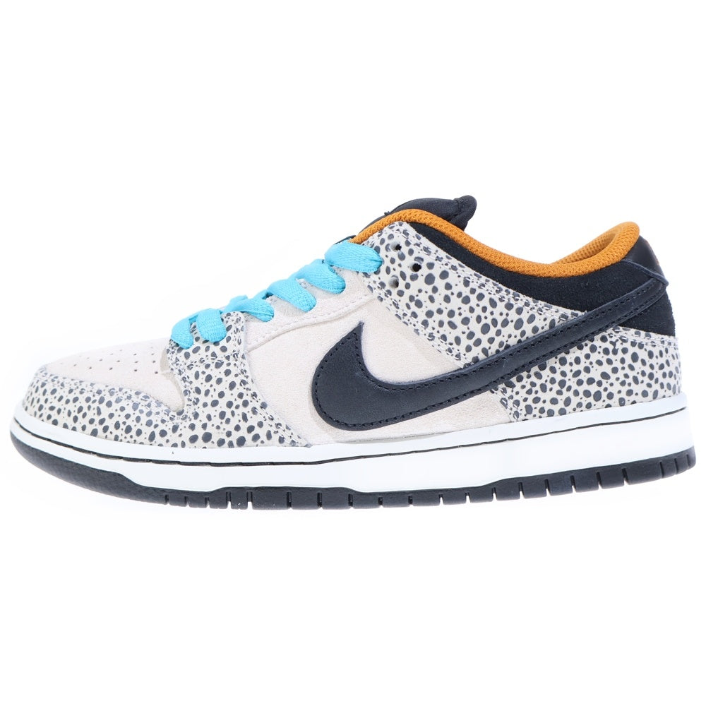 NIKE SB(ナイキエスビー) DUNK LOW PRO ダンクロー サファリ ローカットスニーカー ホワイト/グレー US7/25cm FZ1233-002