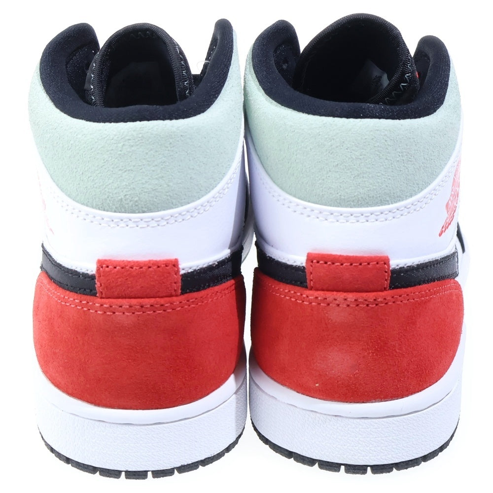 NIKE(ナイキ) AIR JORDAN 1 MID SE エアジョーダン 1 ミッド ミドルカットスニーカーシューズ レッド/ブラック US7.5/25.5cm 852542-100 レディース