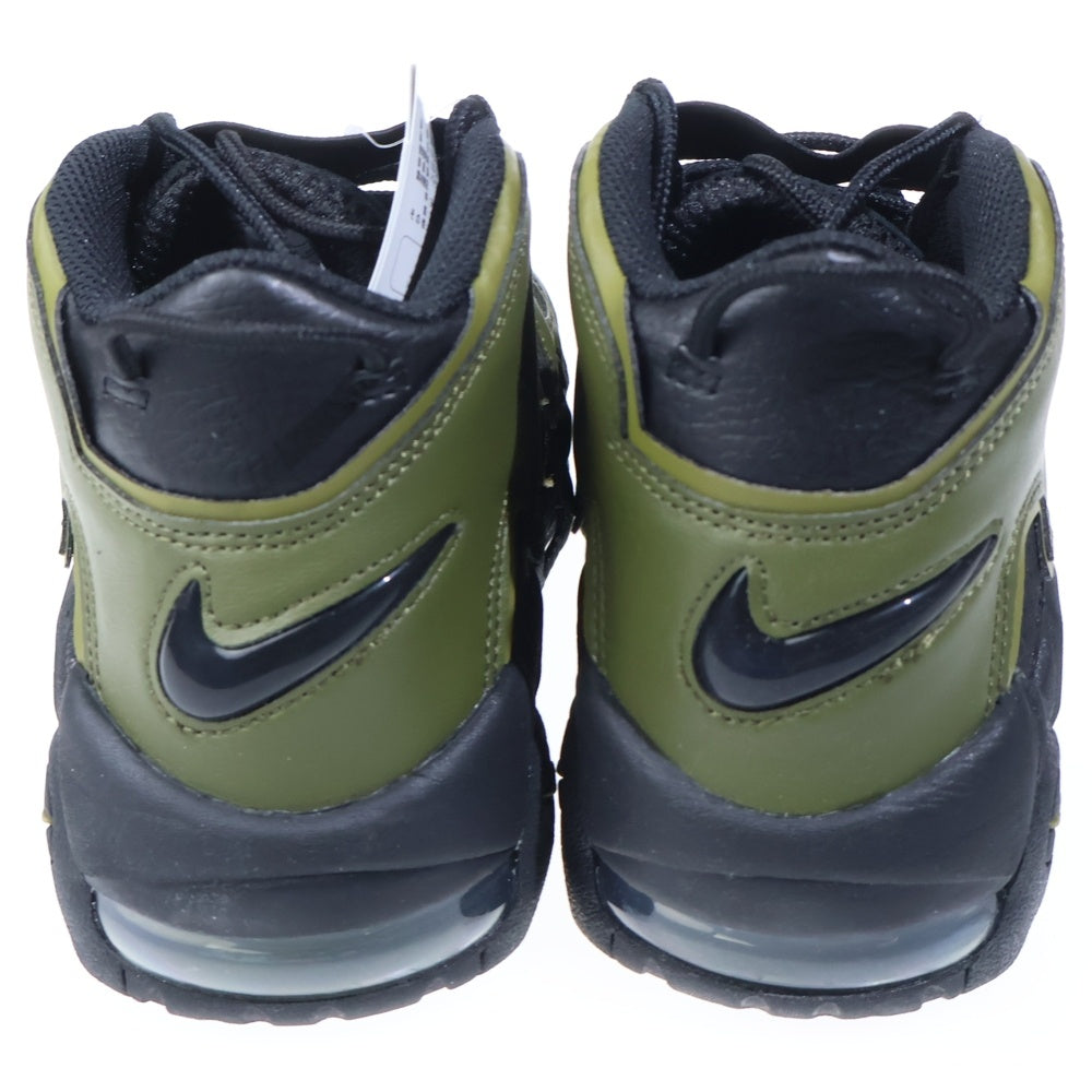 NIKE(ナイキ) AIR MORE UPTEMPO 96 ROUGH GREEN エアモアアップテンポ ラフグリーン ハイカットスニーカーシューズ カーキ/ブラック US7/25cm DH8011-001