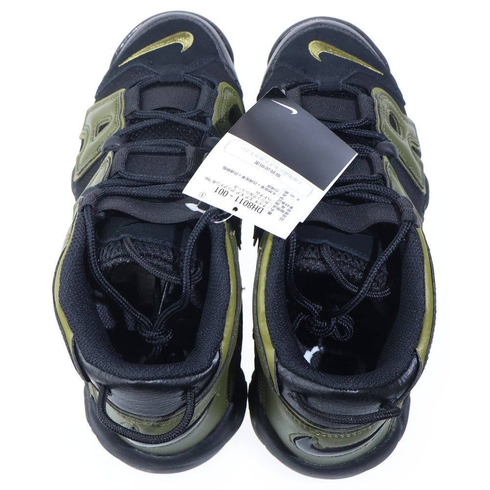 NIKE(ナイキ) AIR MORE UPTEMPO 96 ROUGH GREEN エアモアアップテンポ ラフグリーン ハイカットスニーカーシューズ カーキ/ブラック US7/25cm DH8011-001