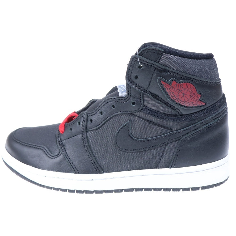NIKE(ナイキ) AIR JORDAN 1 RETRO HIGH OG BLACK GYM RED エアジョーダン1 レトロ ハイカットスニーカー ブラック US7.5/25.5cm 555088-060
